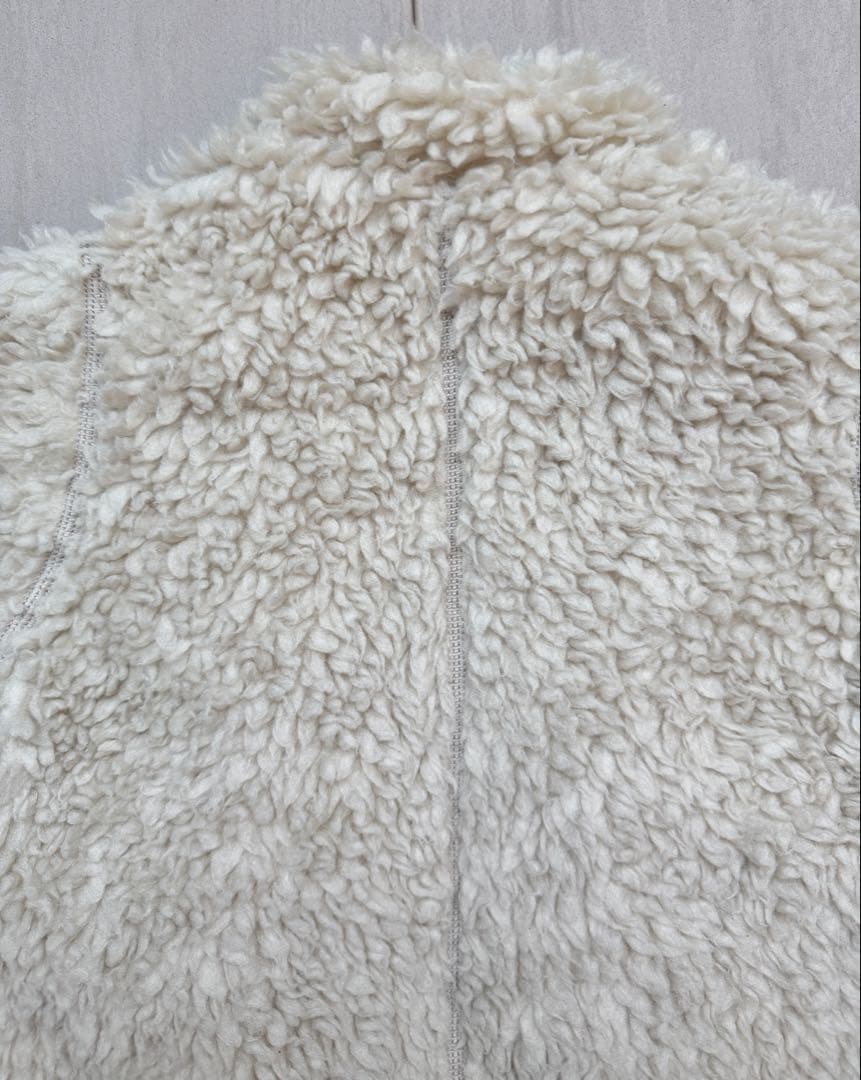 patagonia フリースジャケット 2T クリーム レトロX