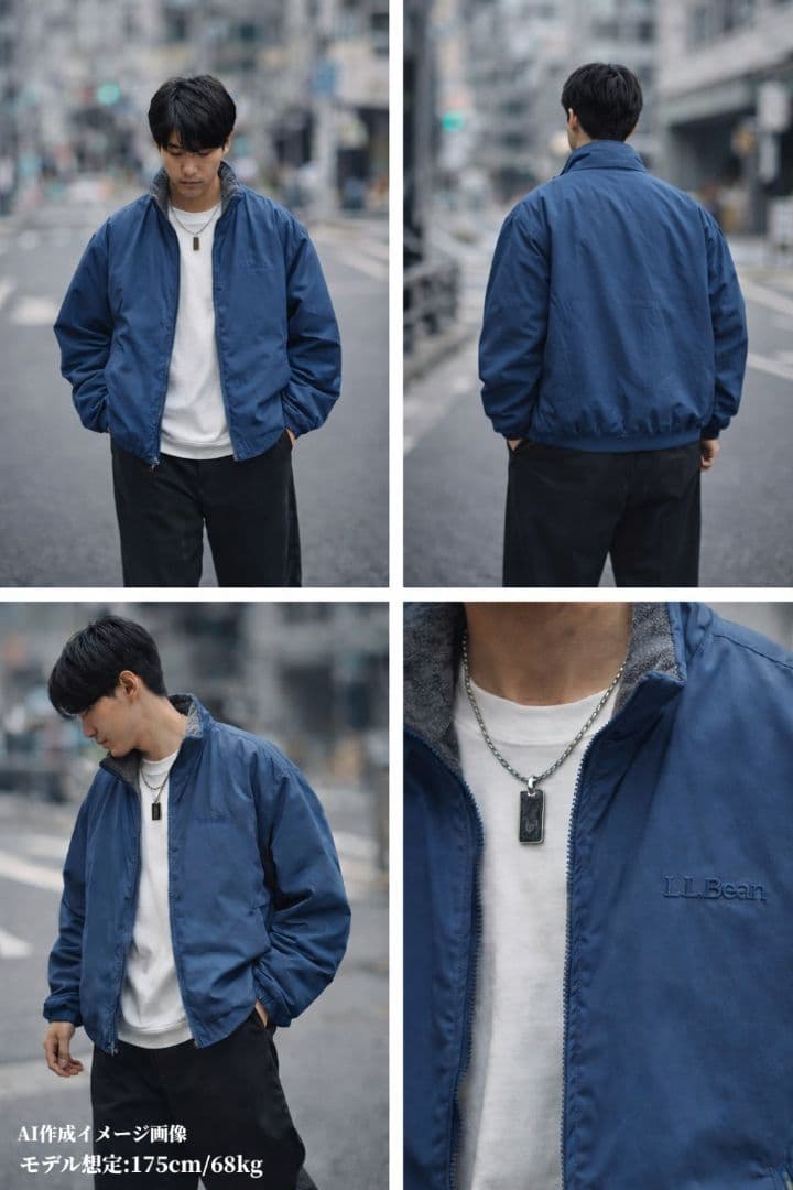【王道人気 90s〜00s】 L.L.Bean ウォームアップジャケット