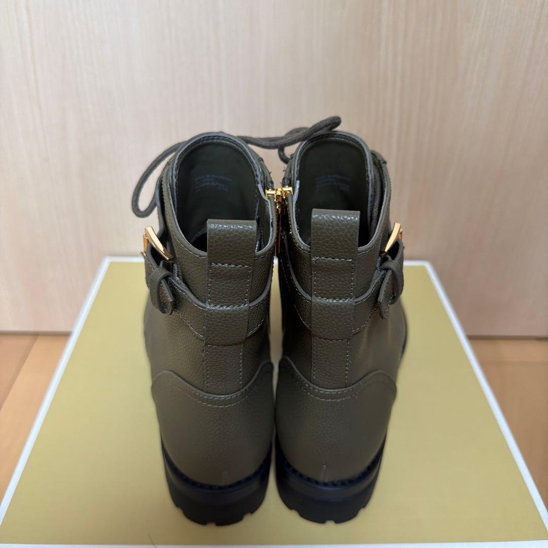 Michael Kors REED フォーレザー コンバットブーツ