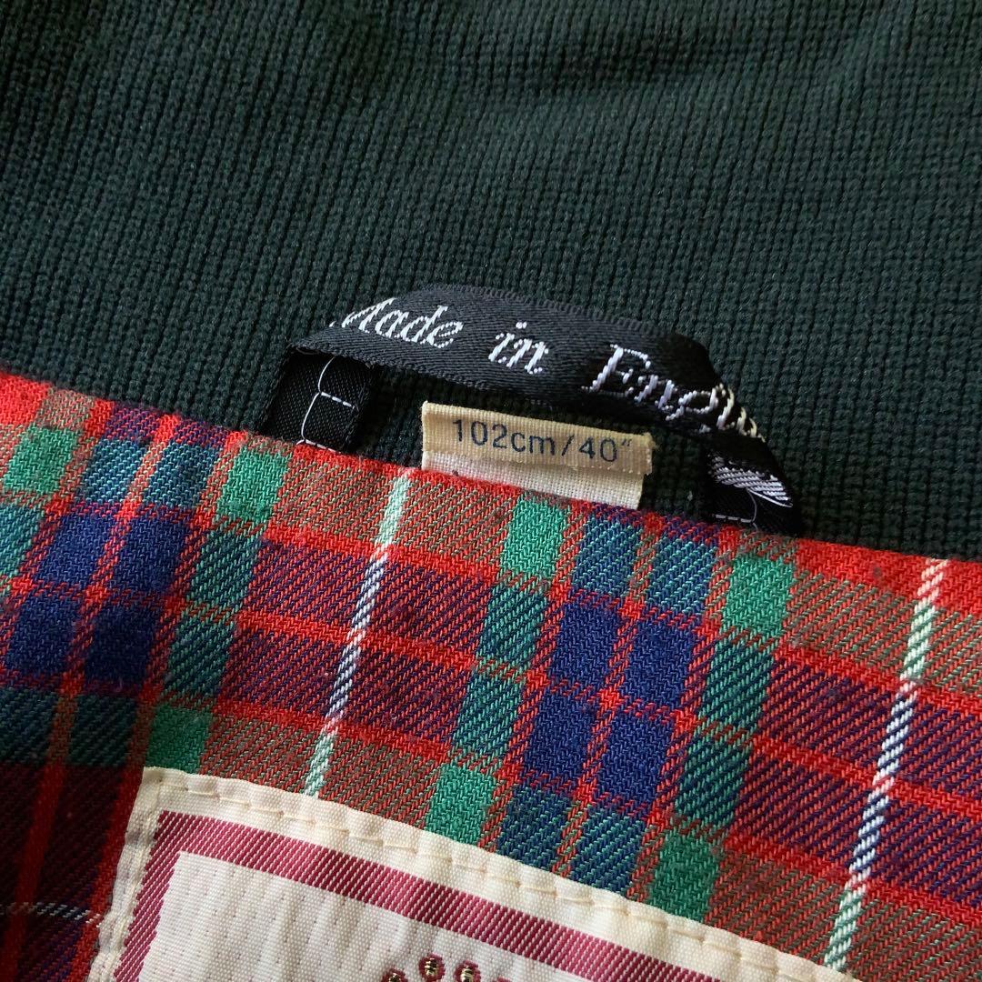 BARACUTA バラクータ G9 スイングトップ 40 グリーンOPTI英国製