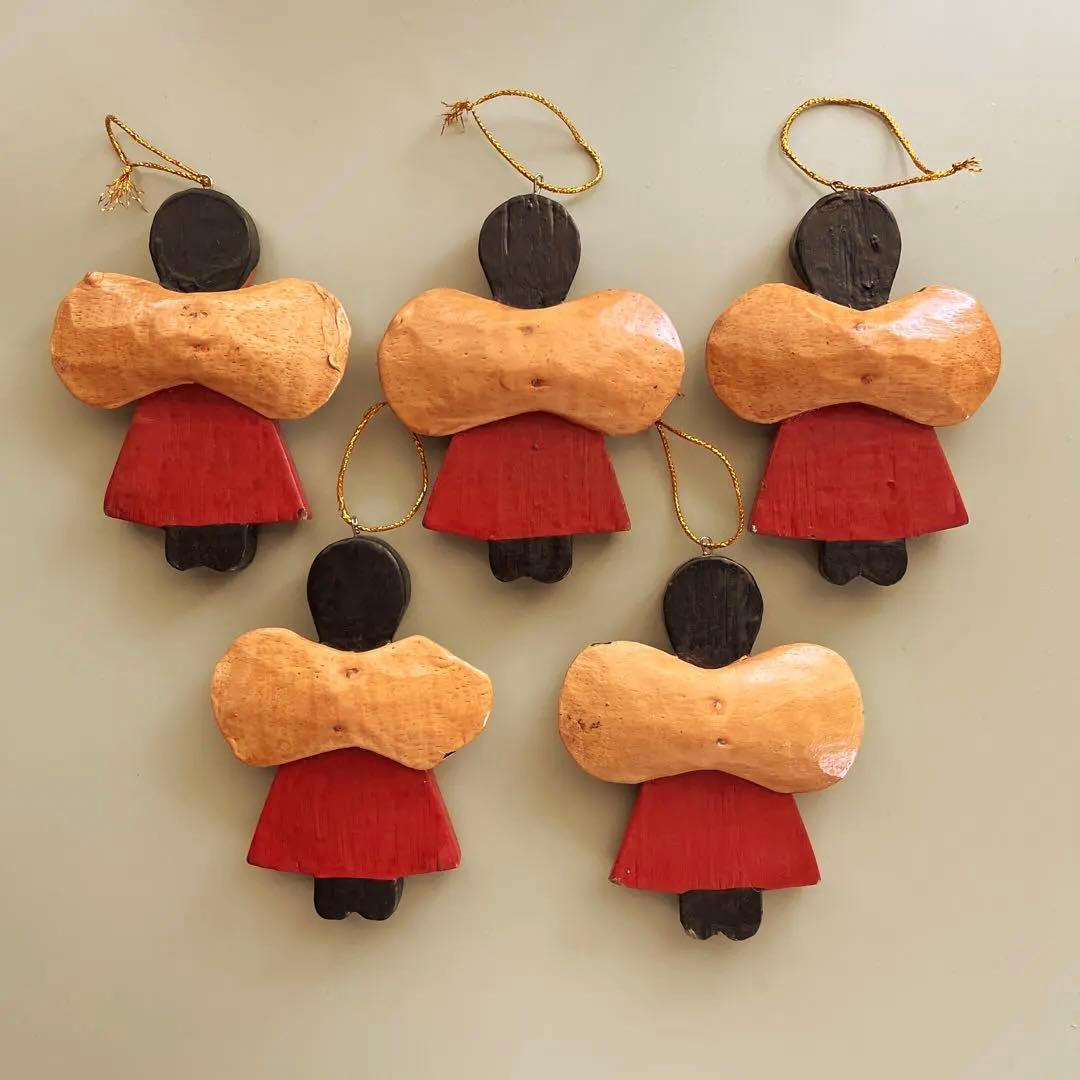 クリスマスオーナメント　エンジェル　アンティーク