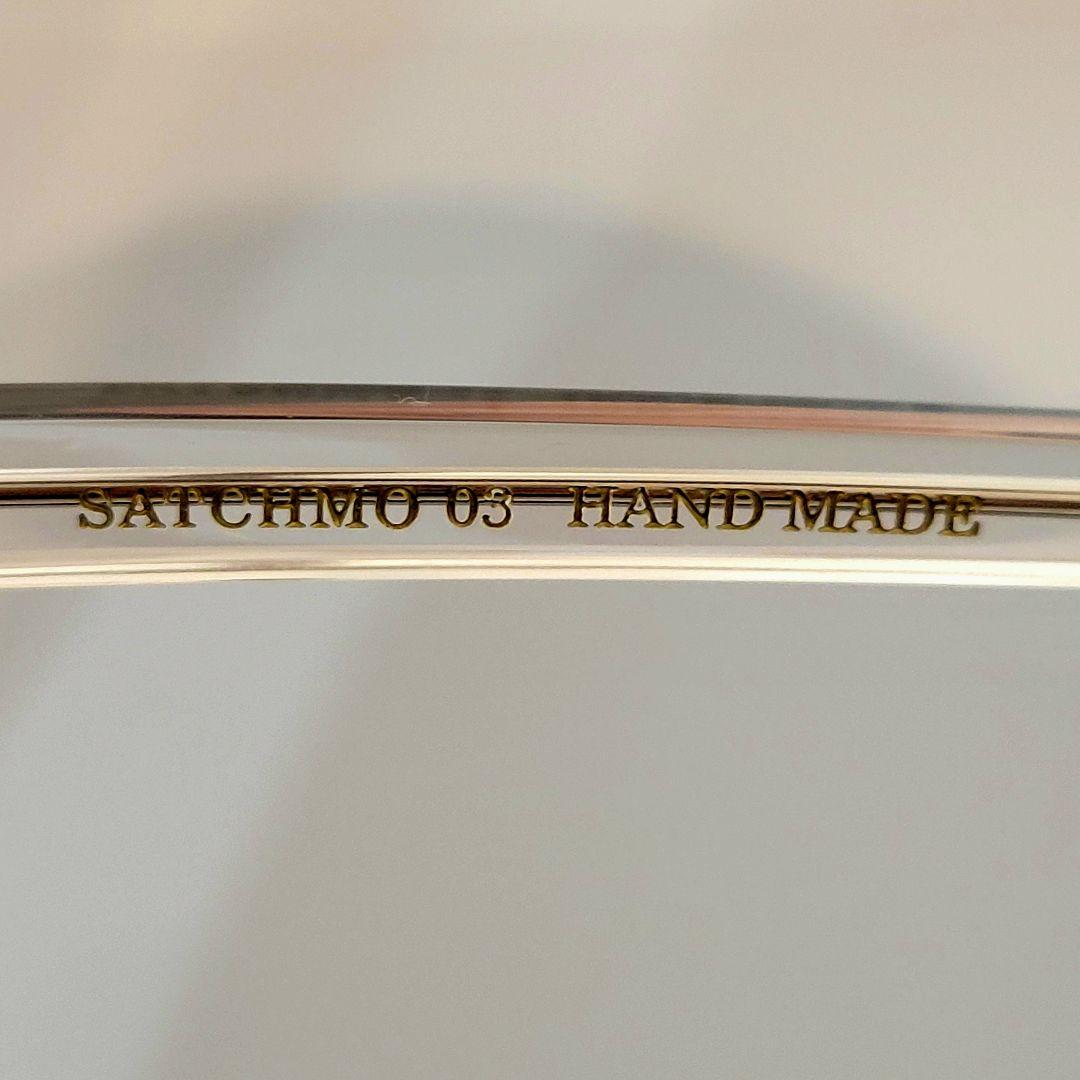 【美品】A.D.S.R. SATCHMO 03 サングラス クリア×ゴールド