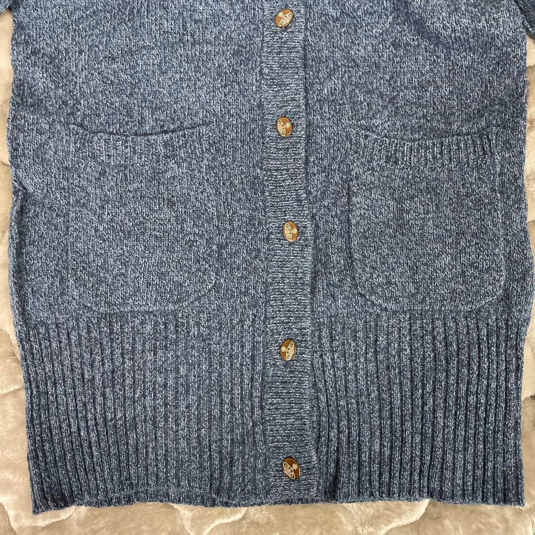 Size2 Vivienne Westwood ニットカーディガン ブルー