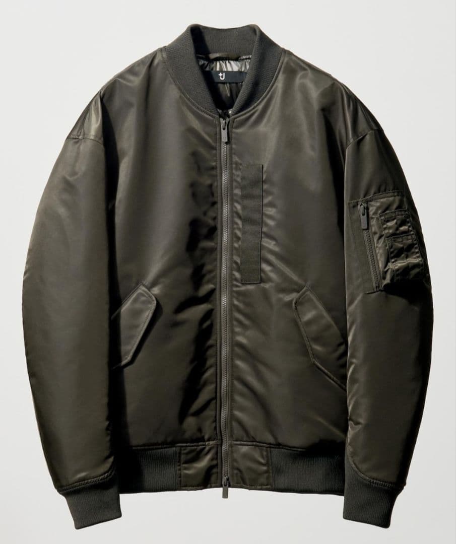 【最終値下済】UNIQLO+J MA-1 26復刻版 XL グレー