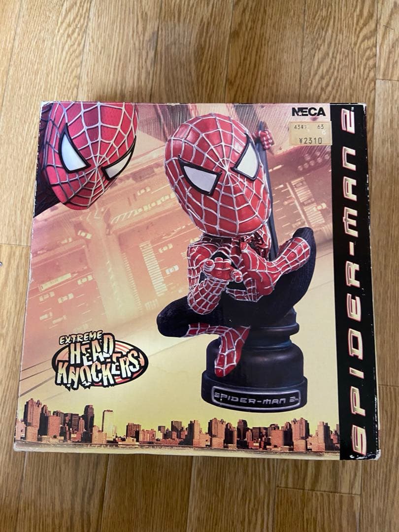 NECA スパイダーマン2 ヘッドナッカーズフィギュア2体セット