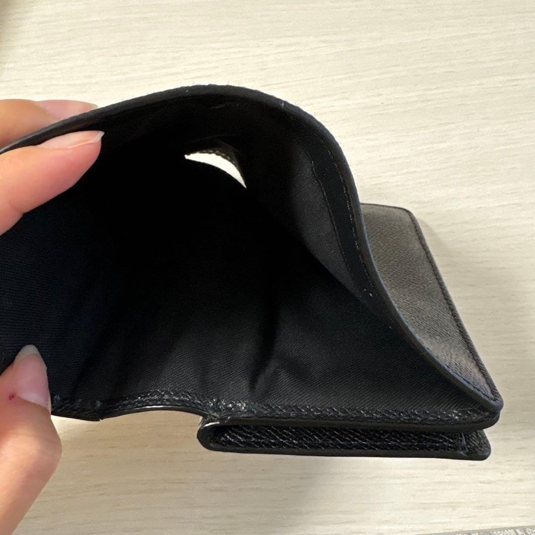 コーチ 財布 二つ折り財布 ブラック