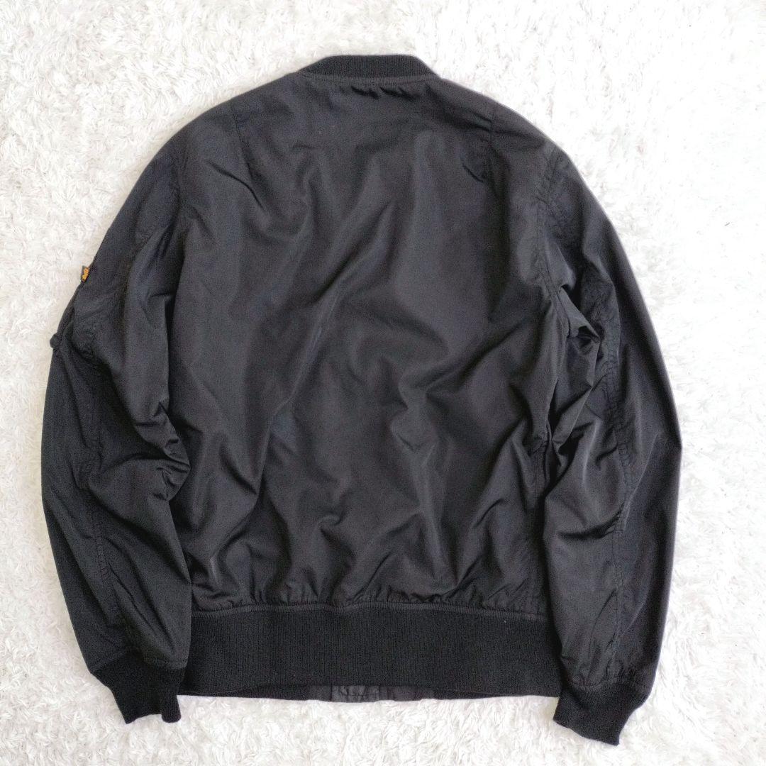 ALPHA INDUSTRIES MA-1 フライトジャケット ブラック　M