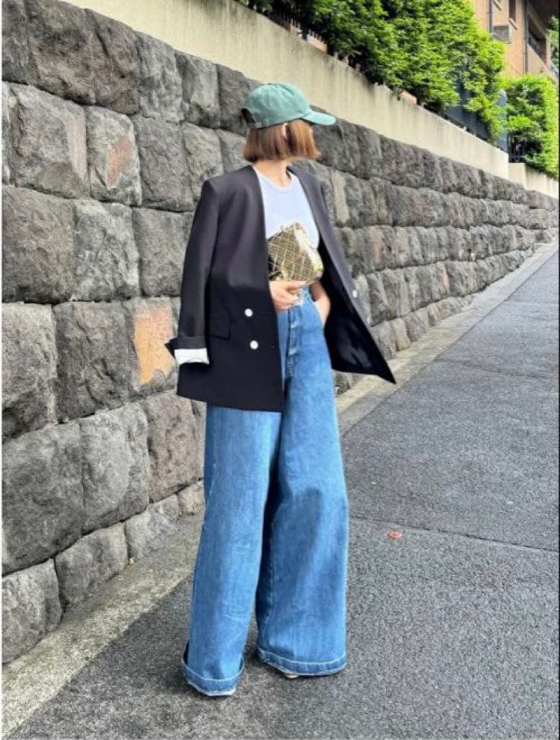 新品・タグ付き　cygne ロングジャケット Anais