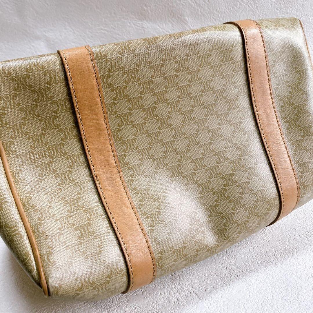 【美品】CELINE セリーヌ マカダム ボストンバッグ
