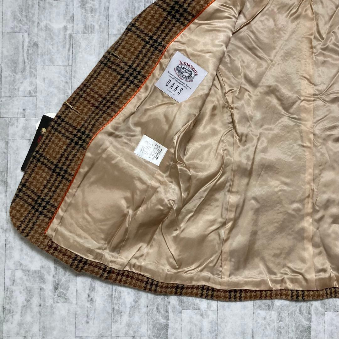 【希少】新品未使用タグ付きDAKS Jamieson's コラボ　ジャケット