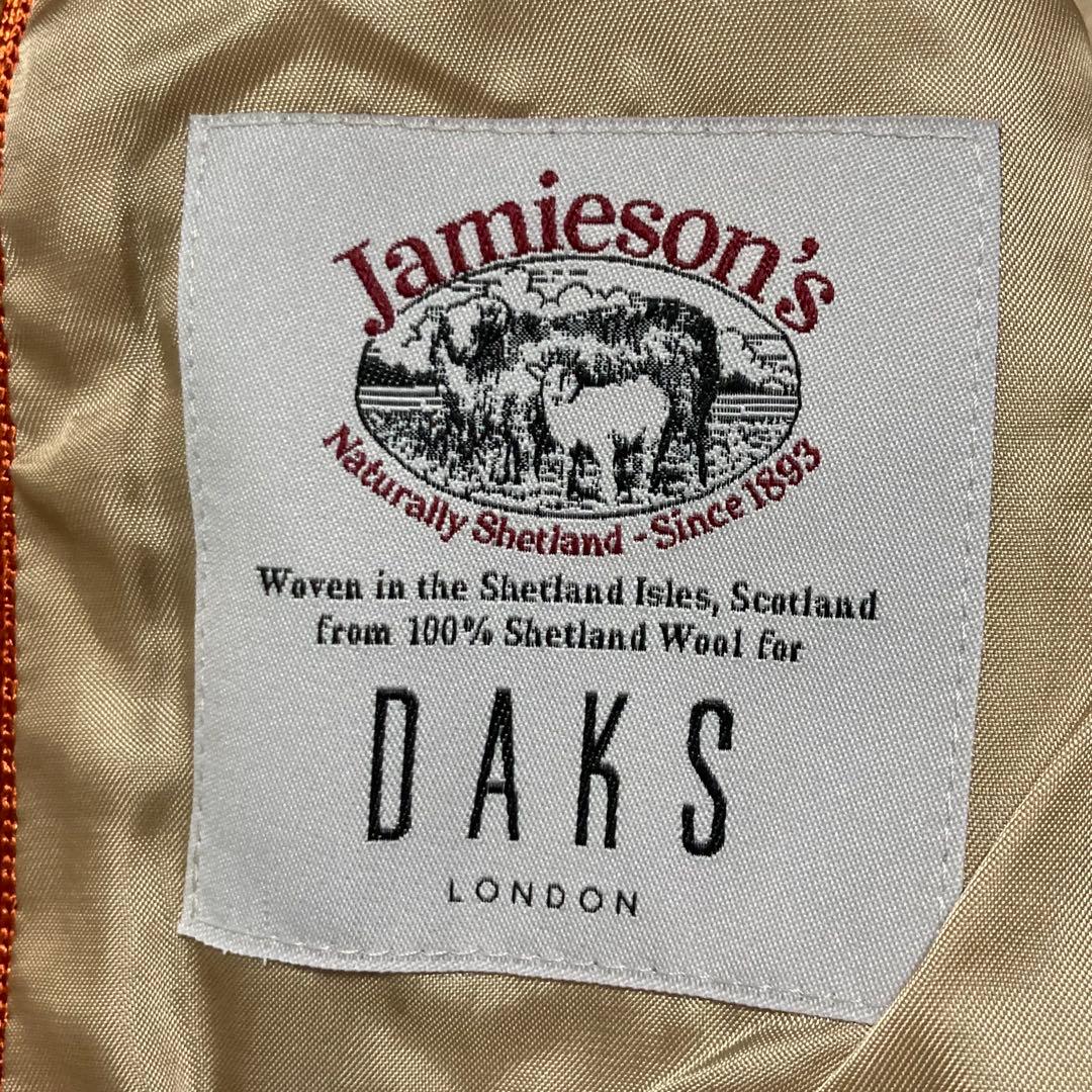 【希少】新品未使用タグ付きDAKS Jamieson's コラボ　ジャケット