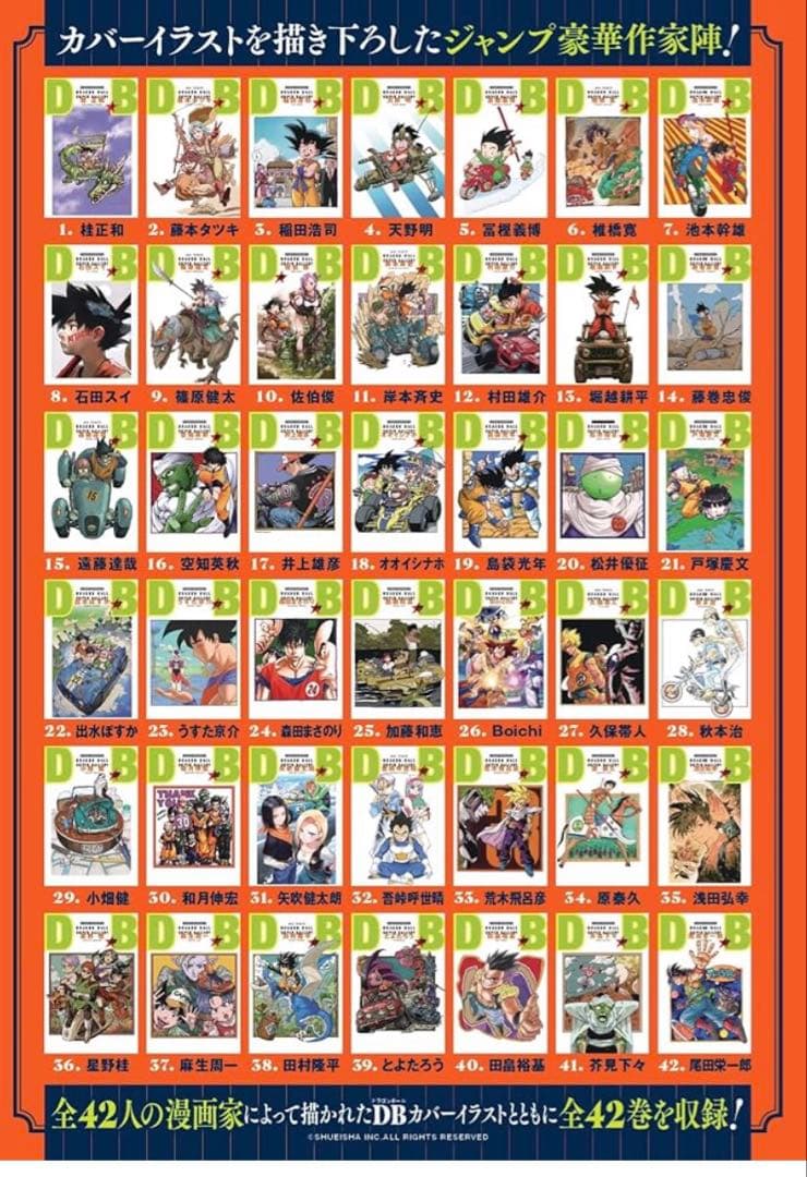 DRAGON BALL 全42巻セット Double Cover Box ✖︎２