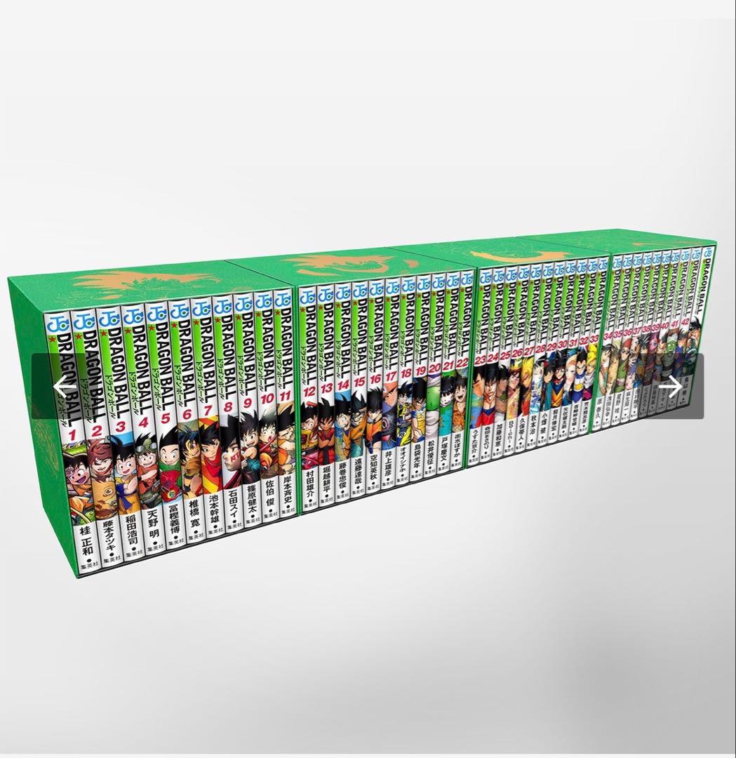 DRAGON BALL 全42巻セット Double Cover Box ✖︎２