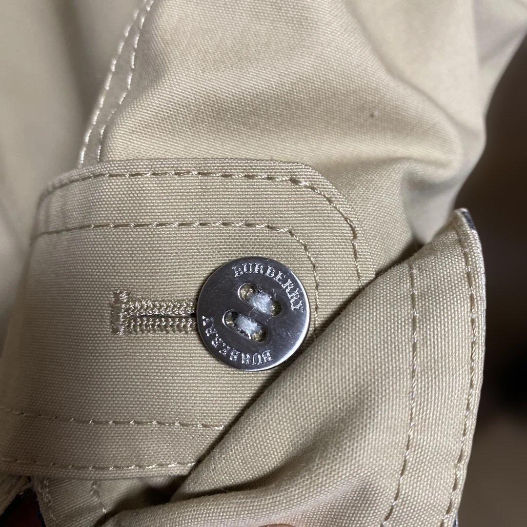美品BURBERRY ベージュ スプリングコート　ショートコート11号　Lサイズ