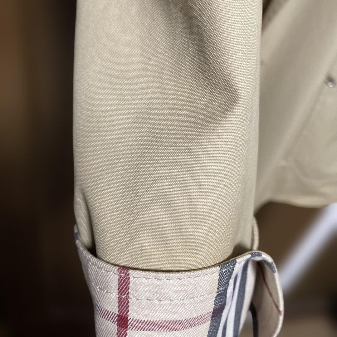 美品BURBERRY ベージュ スプリングコート　ショートコート11号　Lサイズ