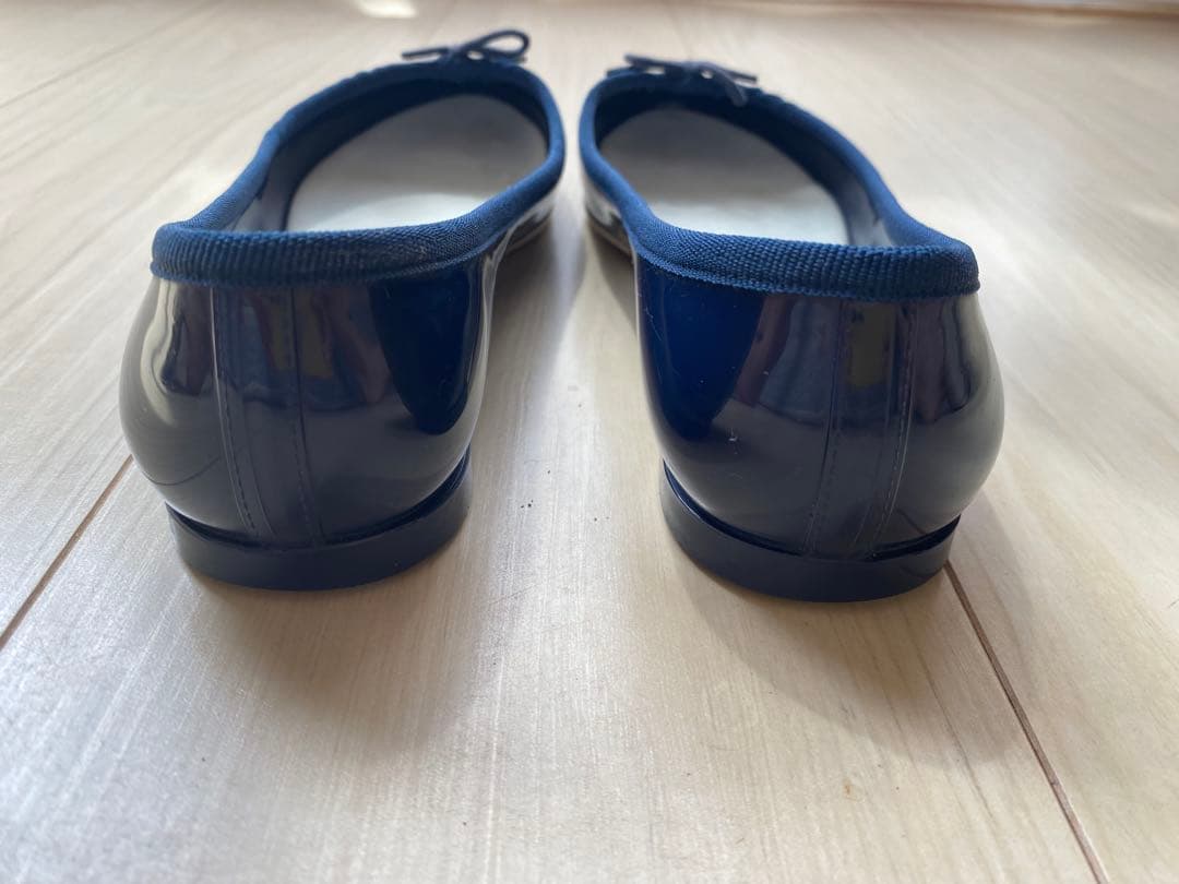 Repetto レペット ネイビー レインシューズ バレエシューズ 39