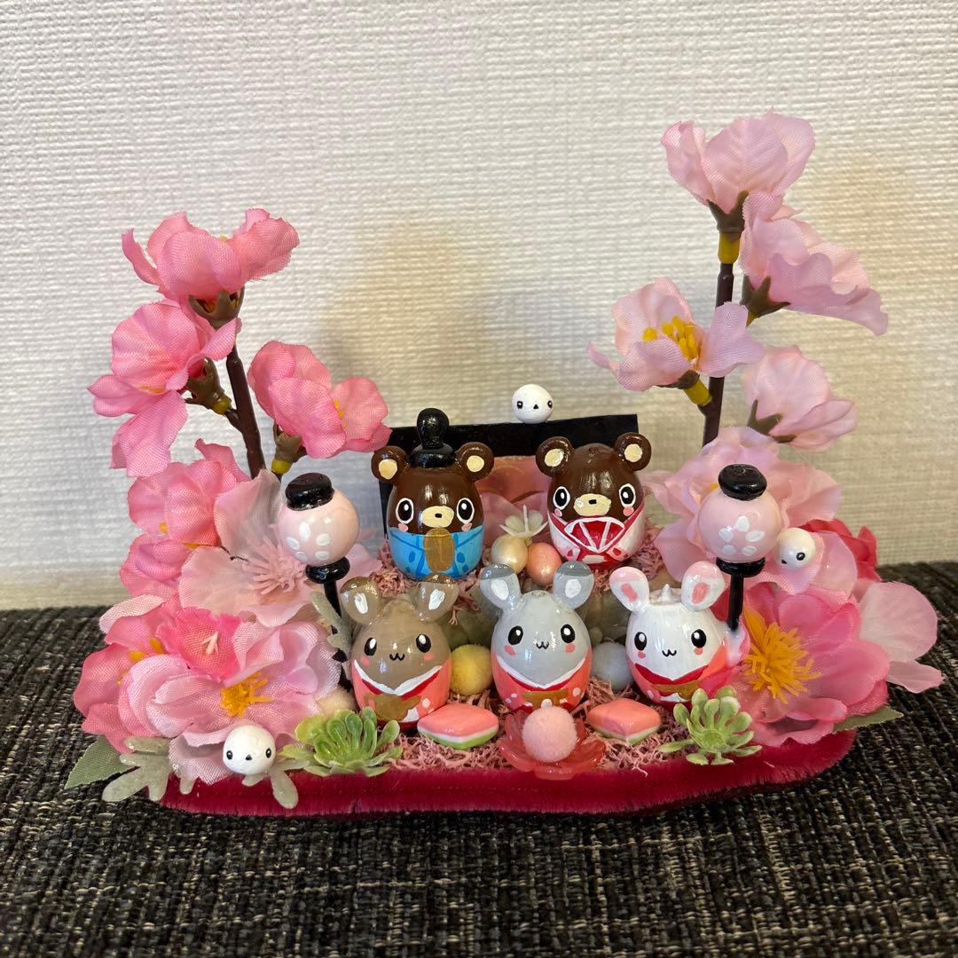 めぐりん☆3月の飾り
