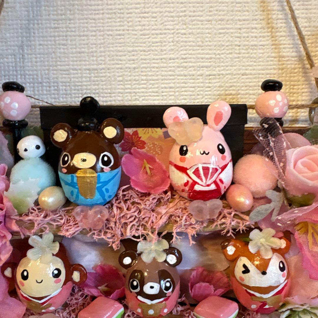 めぐりん☆3月の飾り