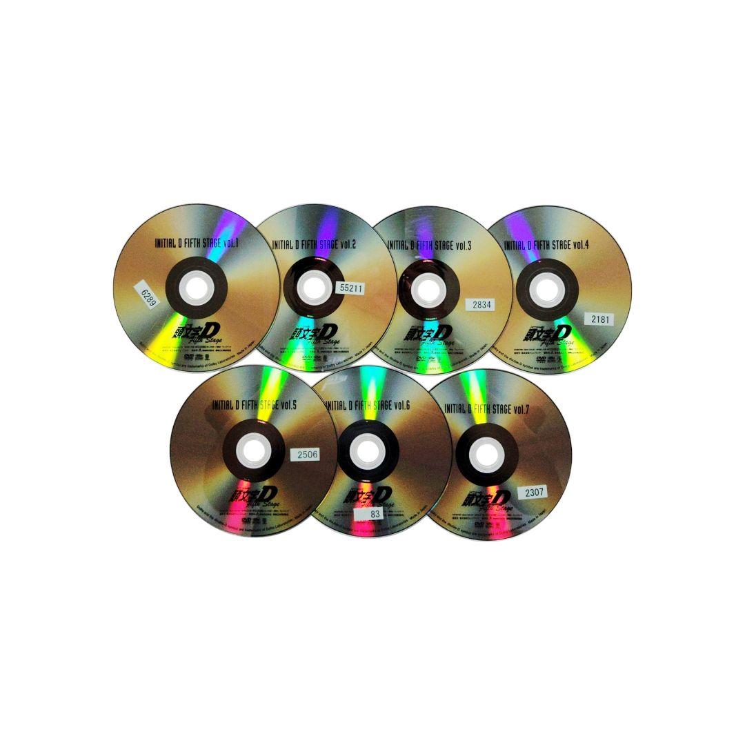 頭文字D Fifth (5th) Stage DVD　全巻セット