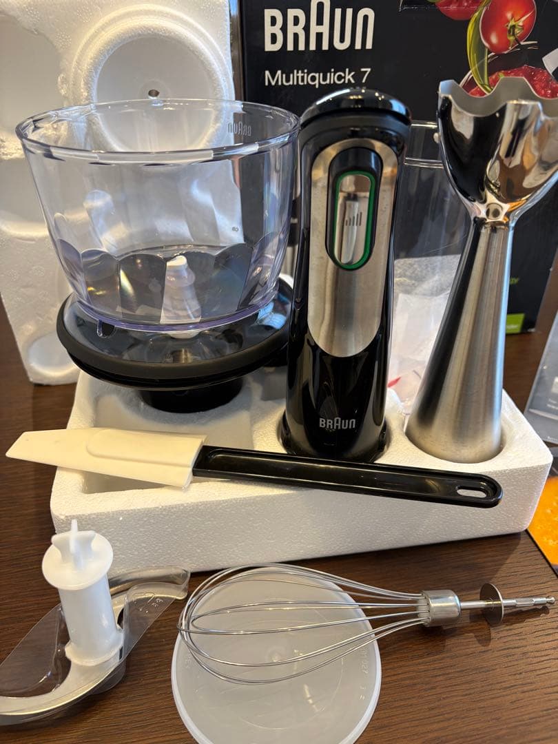 BRAUN Multiquick 7 MQ735　ブレンダー　チョッパー　泡立て