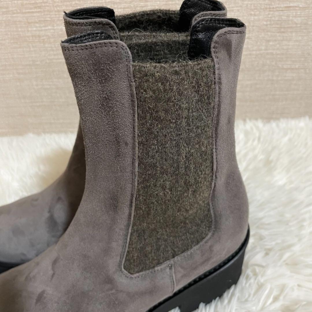 美品✨ Luca Grossi ルカグロッシ サイドゴアブーツ 36 23cm