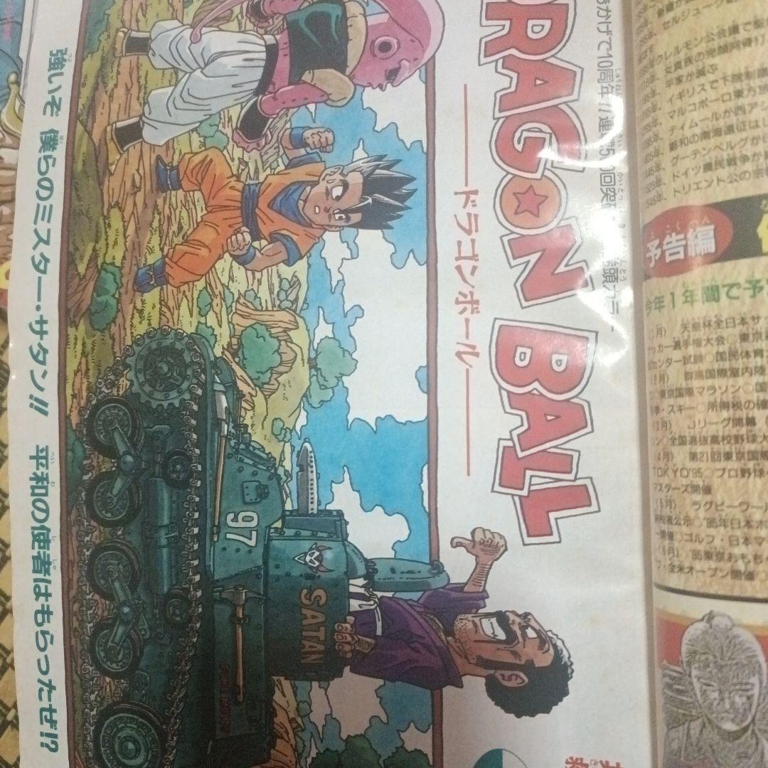 週刊少年ジャンプドラゴンボール 巻頭カラー新年 1995年5号6号合併号るろう