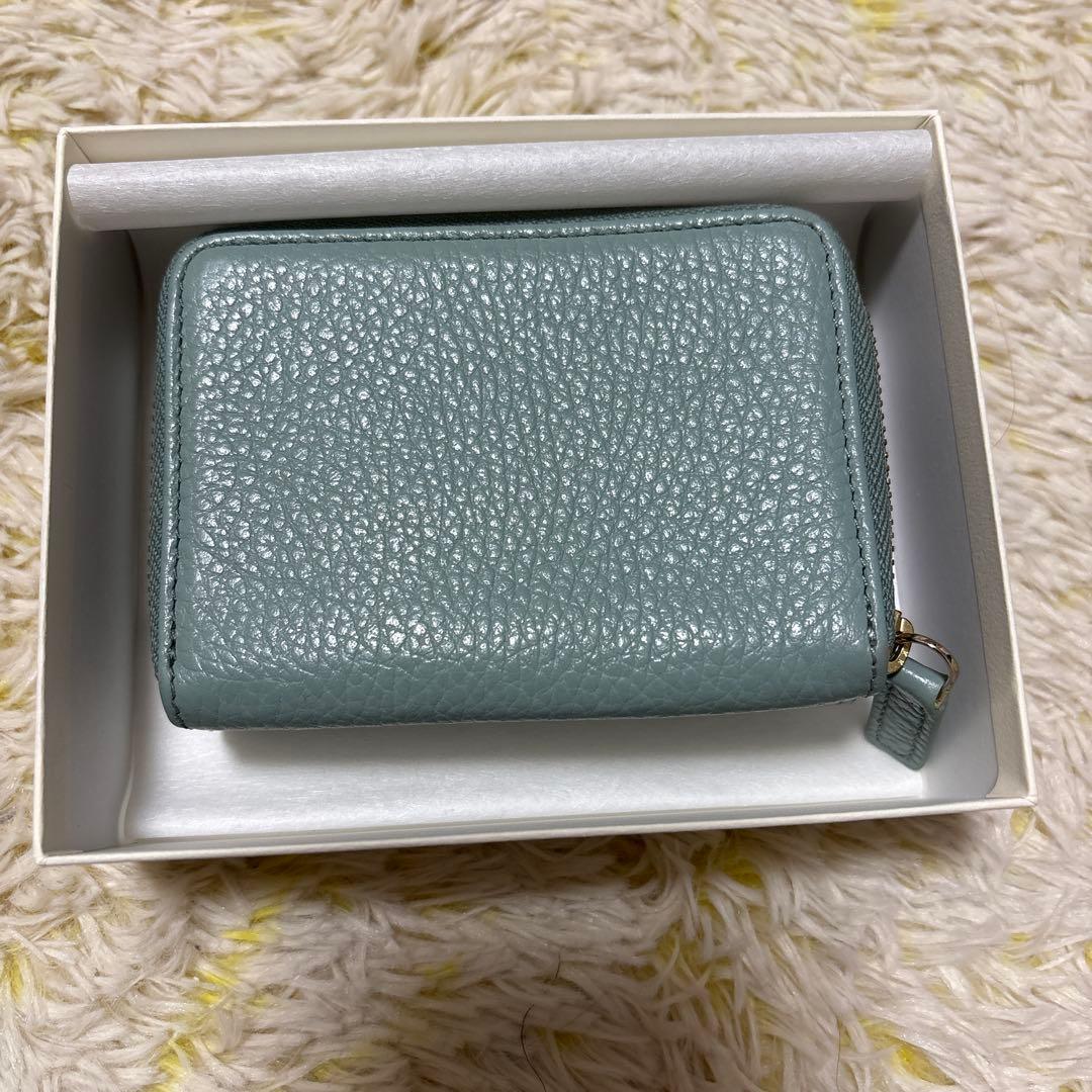 agnès b. 財布 ミントグリーン