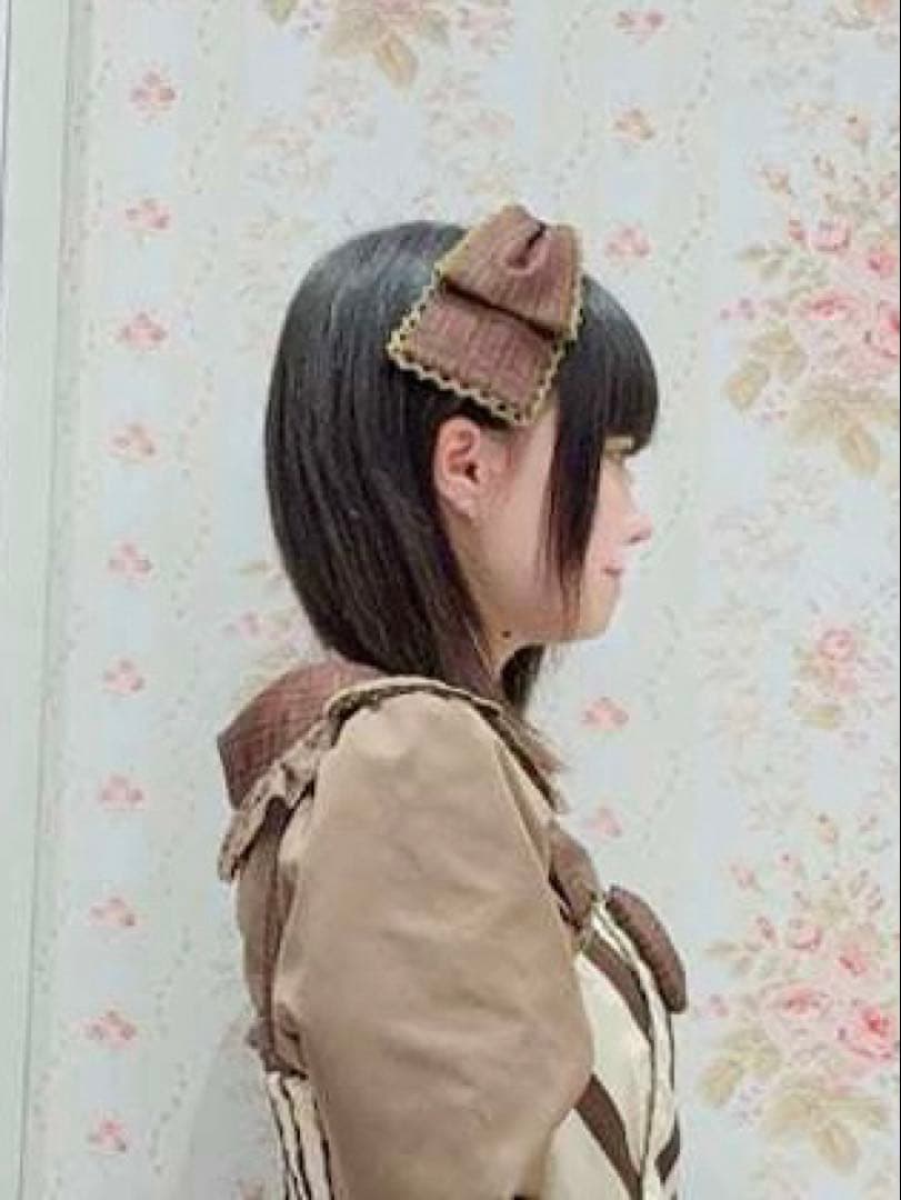 新品アクシーズファムシャルミエール★チョコレート柄カチューシャA茶　板チョコ
