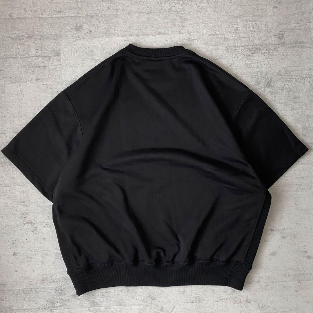 トップス DAIWA PIER39 TECH SWEAT CREW S/S BLACK