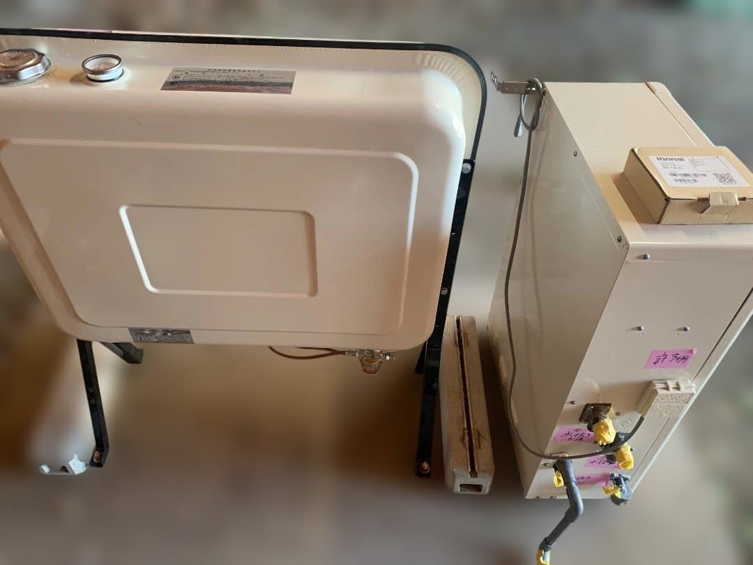 給湯器(灯油タイプ) 専用オイルタンク付
