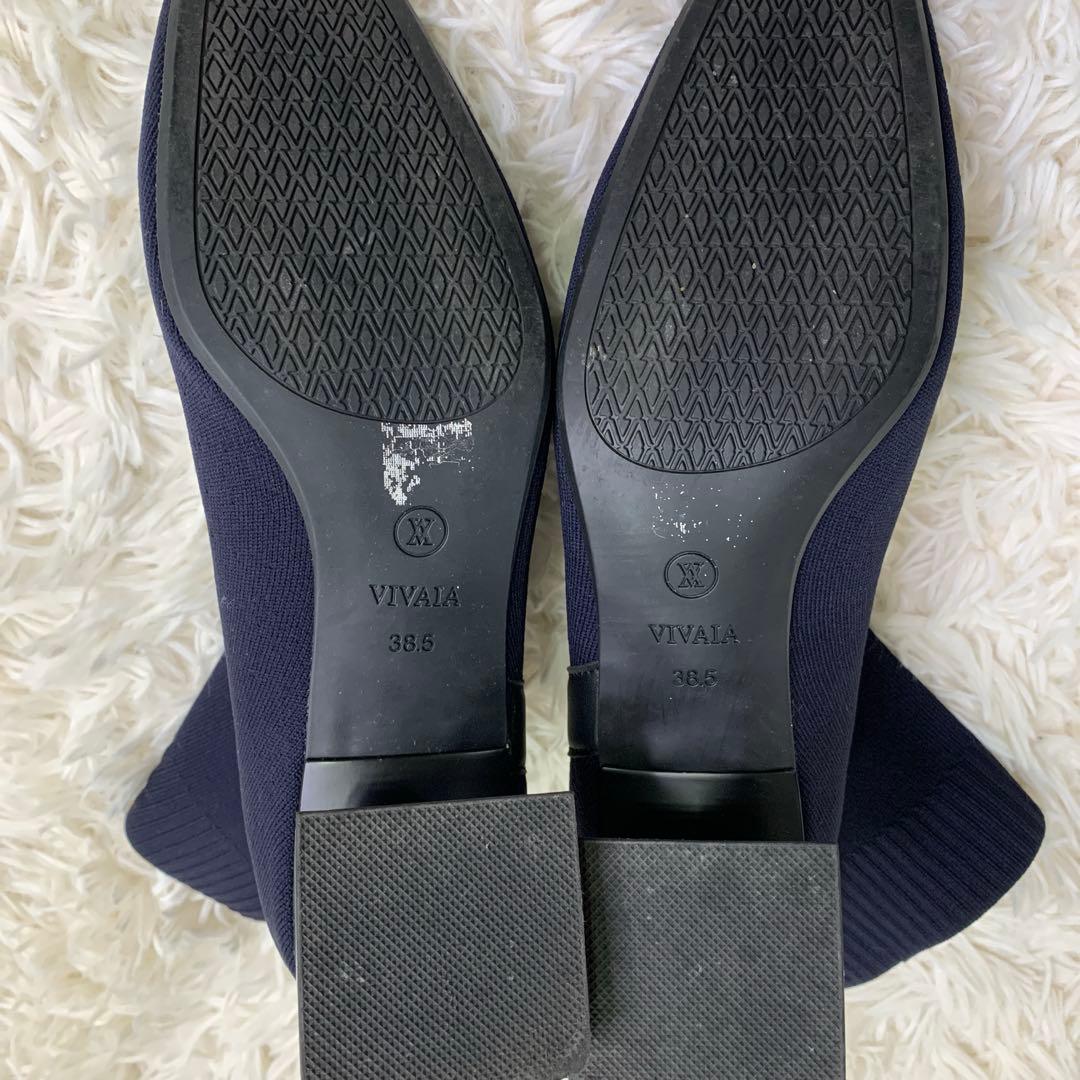 極美品✨ビバイア　VIVAIA ソックスブーツ　24.5cm