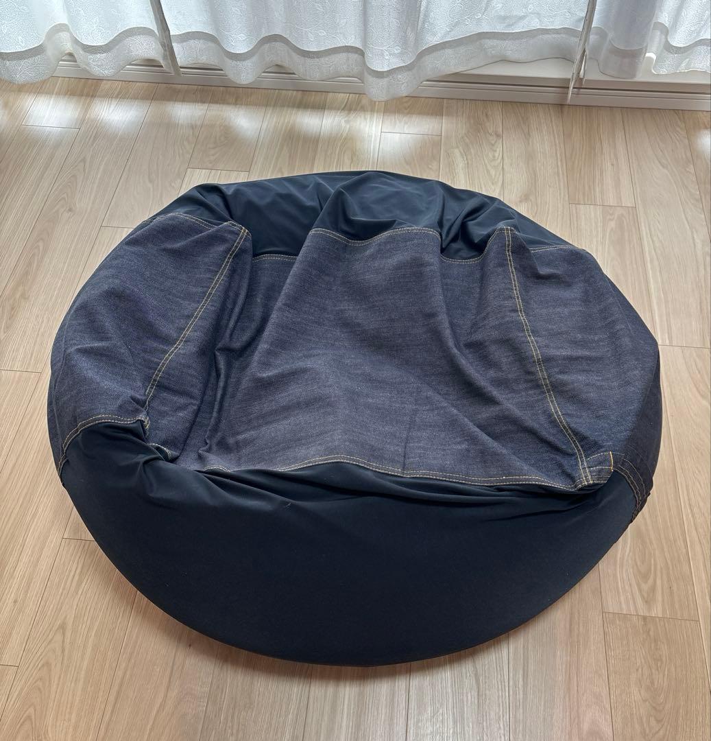 き*ー様 無印良品 体にフィットするソファ 綿デニムネイビー セット