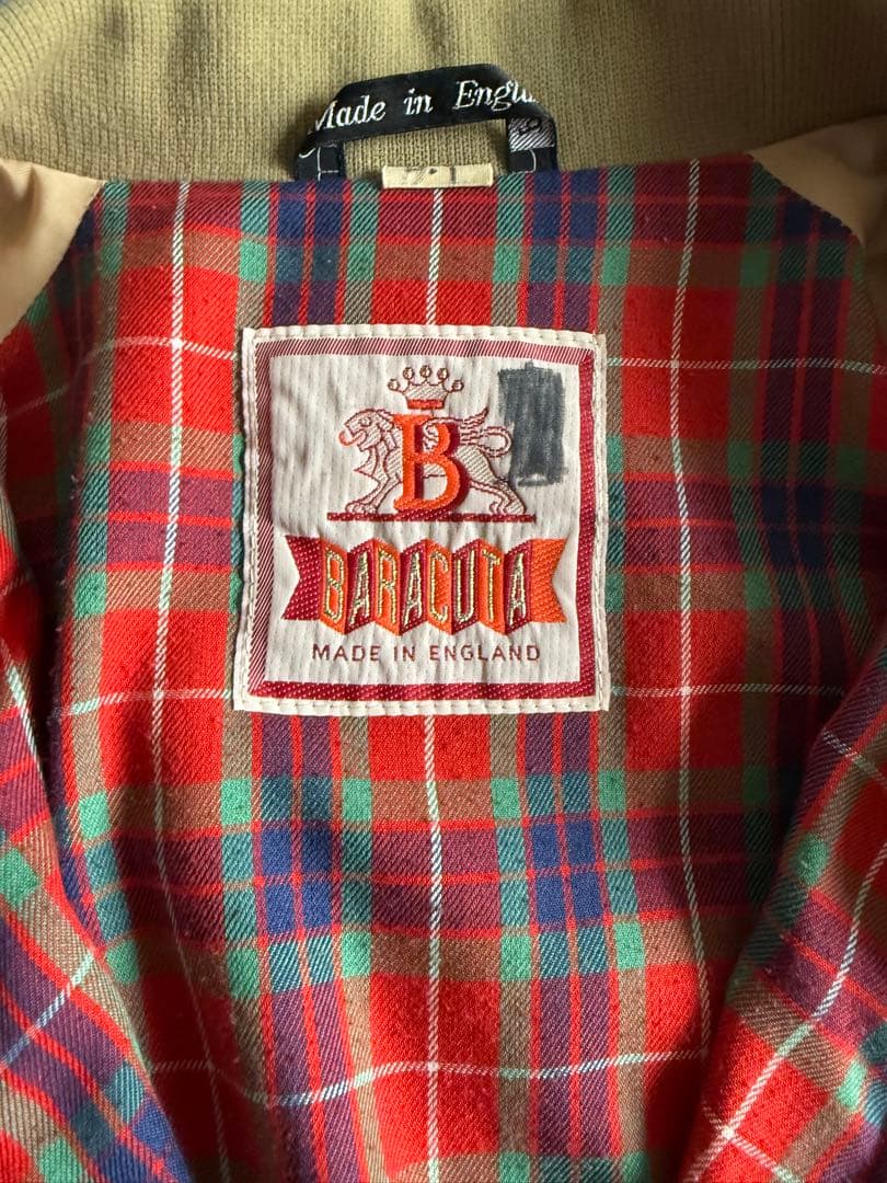 80s old Baracuta バラクータ g9 スウィングトップ