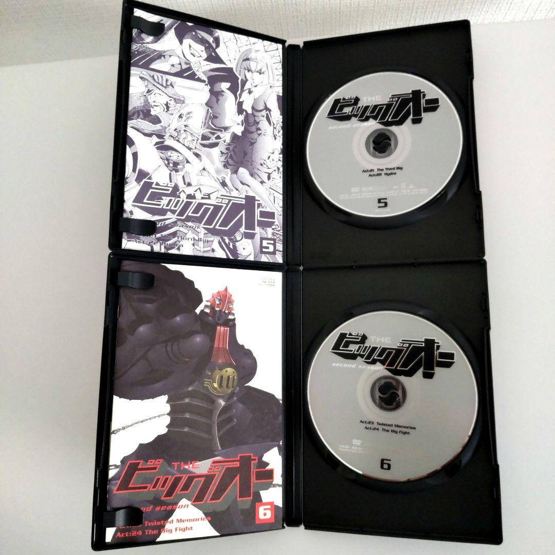 THE ビッグオー second season DVD 全7巻 BOOK付