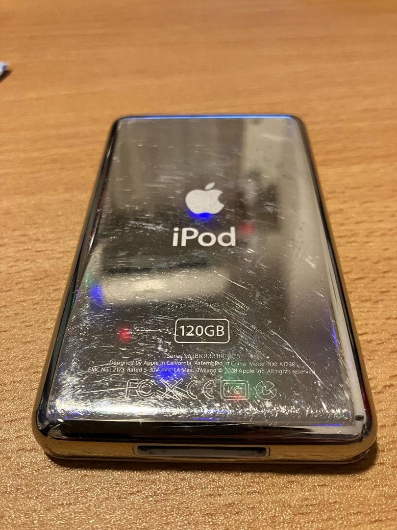 Apple iPod 120GB（ジャック・カバー含め）