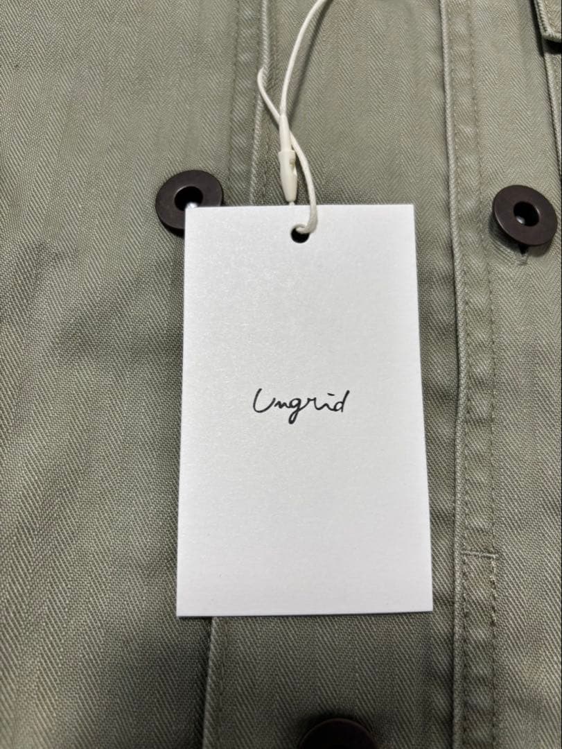 新品 Ungrid WAIPER別注 ミリタリージャケット カーキ ユニセックス