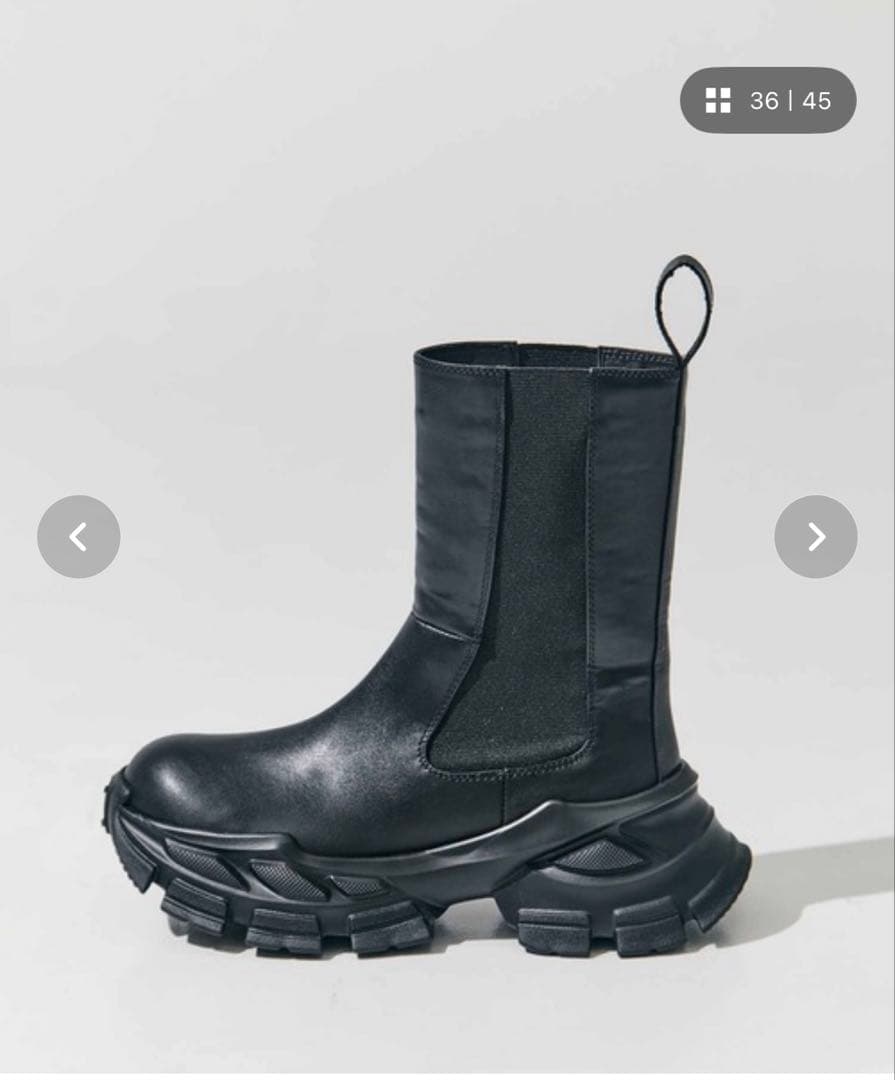 美品！STUDIOUS Track Sole Short Boots