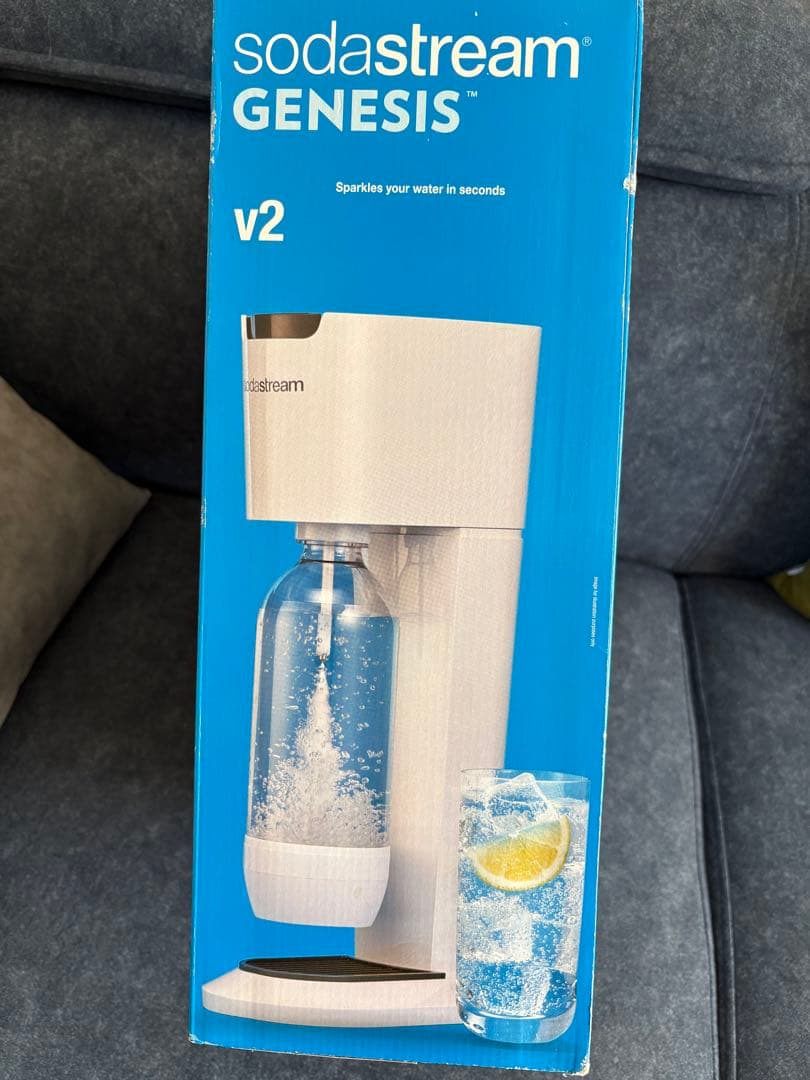 【新品・未使用品】SodaStream GENESIS v2 炭酸水メーカー