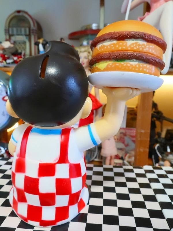 BIG BOY ハンバーガーキャラクター ビンテージ ビッグボーイ ソフビ