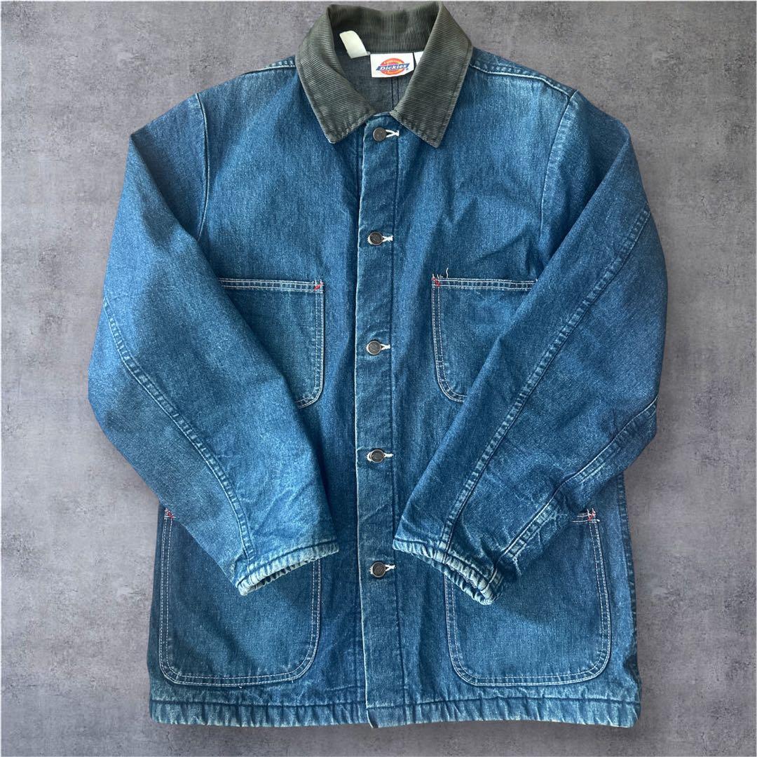 ★今日だけ値下げ　美品　Dickies デニムカバーオール 38★