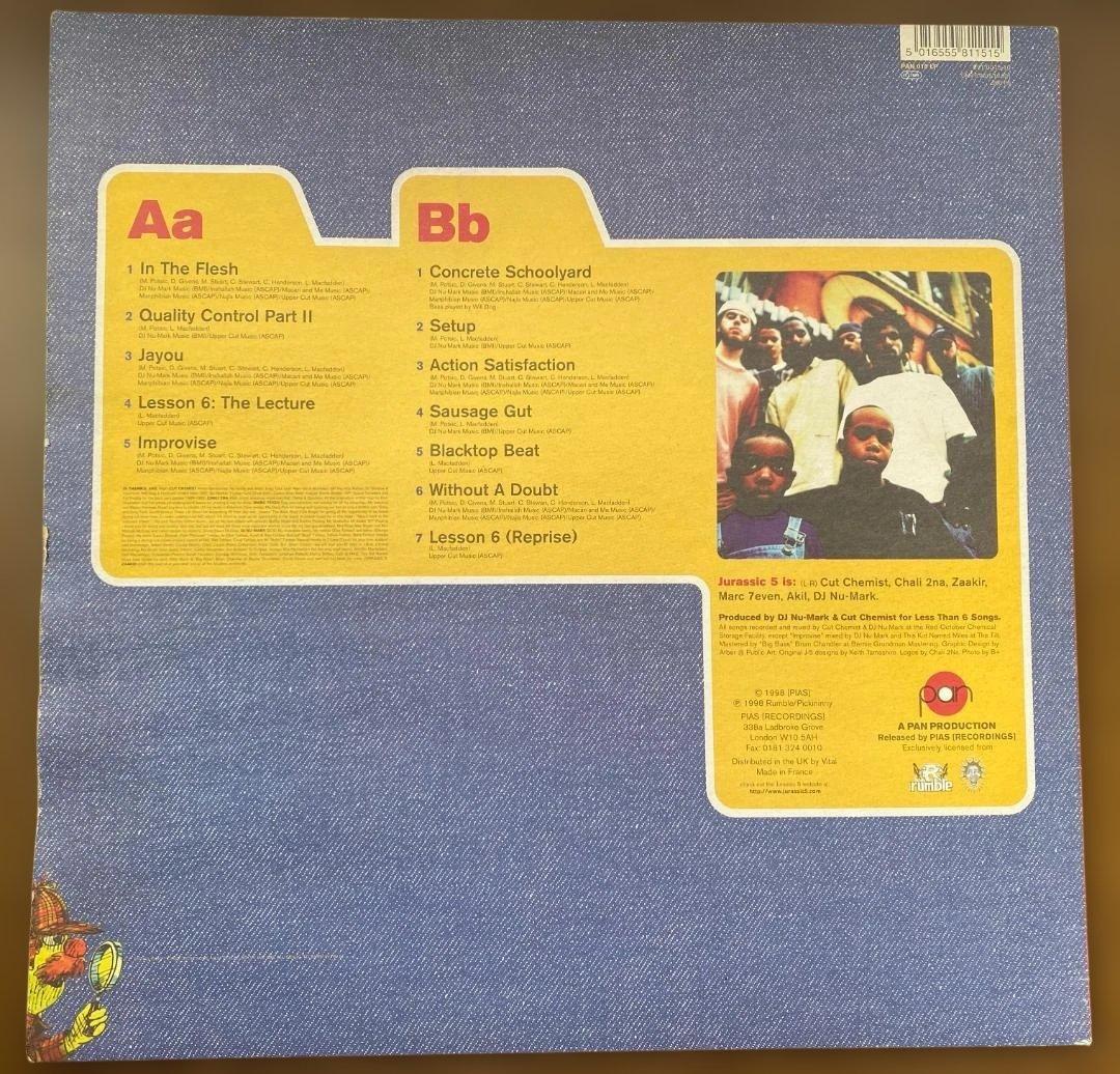 洋楽 JURASSIC-5 LP