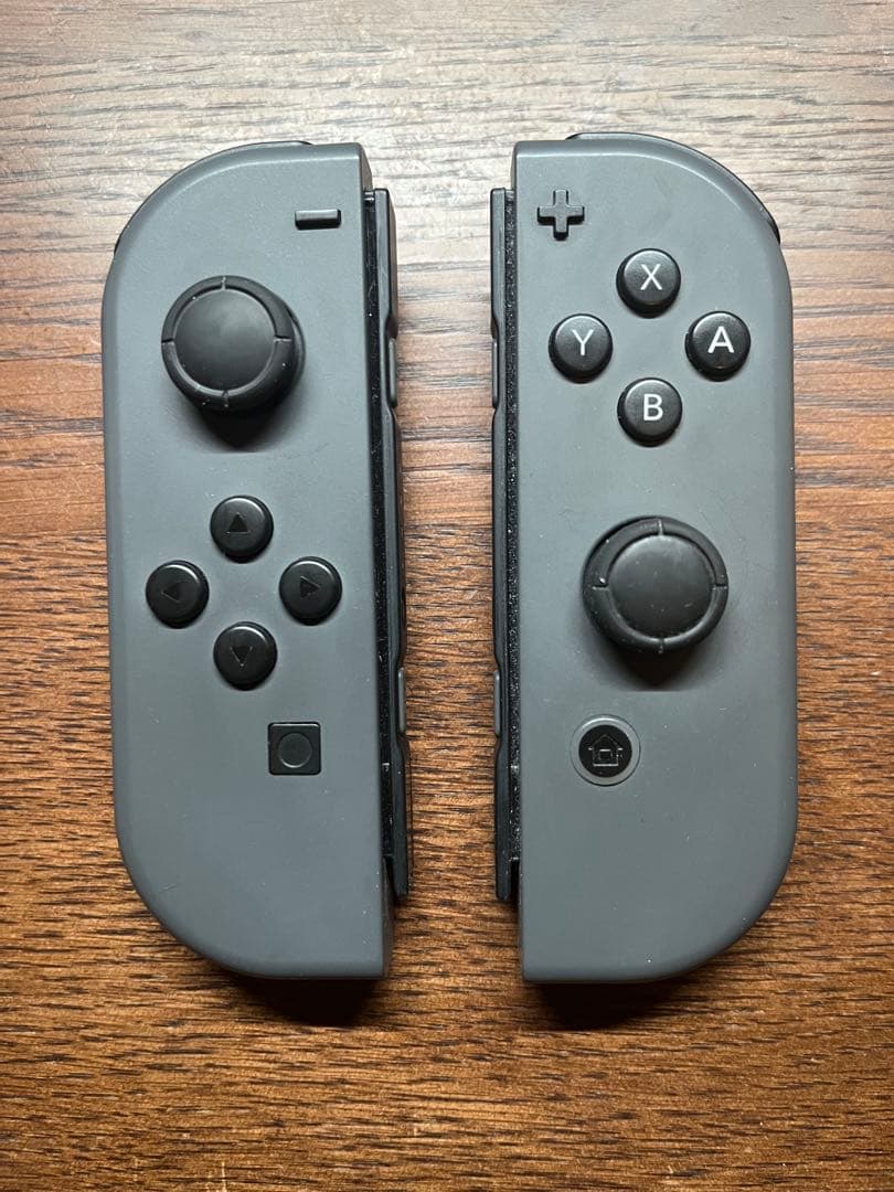 Nintendo switch 本体　グレー　箱付　付属品全あり　マイクロsd付