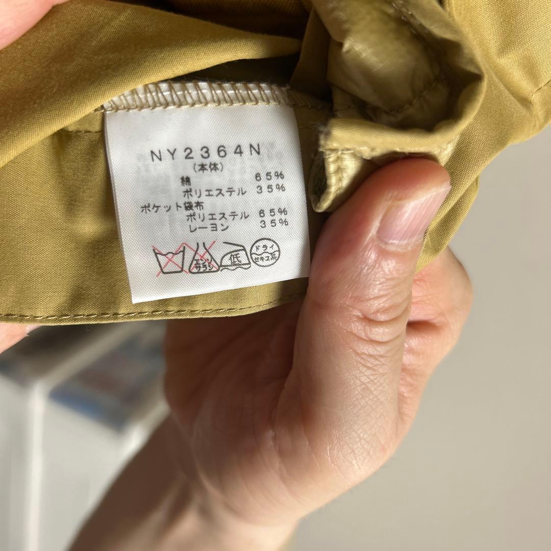 【美品】THE NORTH FACE メンズカーキ モッズコート