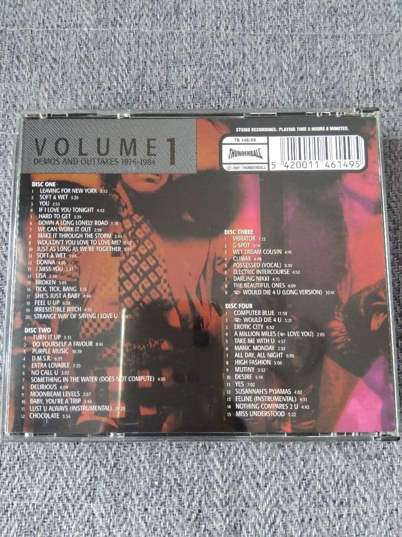 洋楽 PRINCE THE WORK 5set