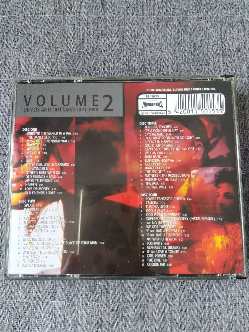 洋楽 PRINCE THE WORK 5set