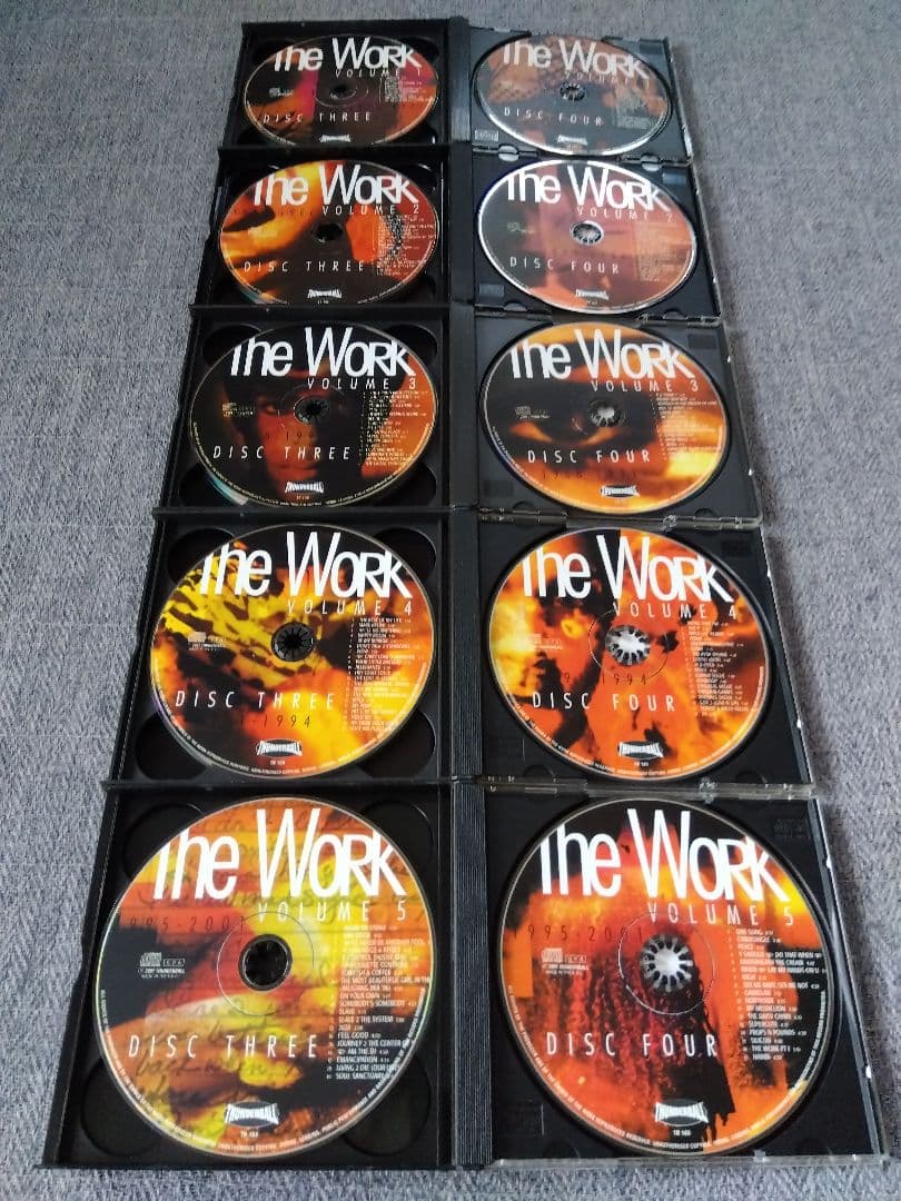 洋楽 PRINCE THE WORK 5set