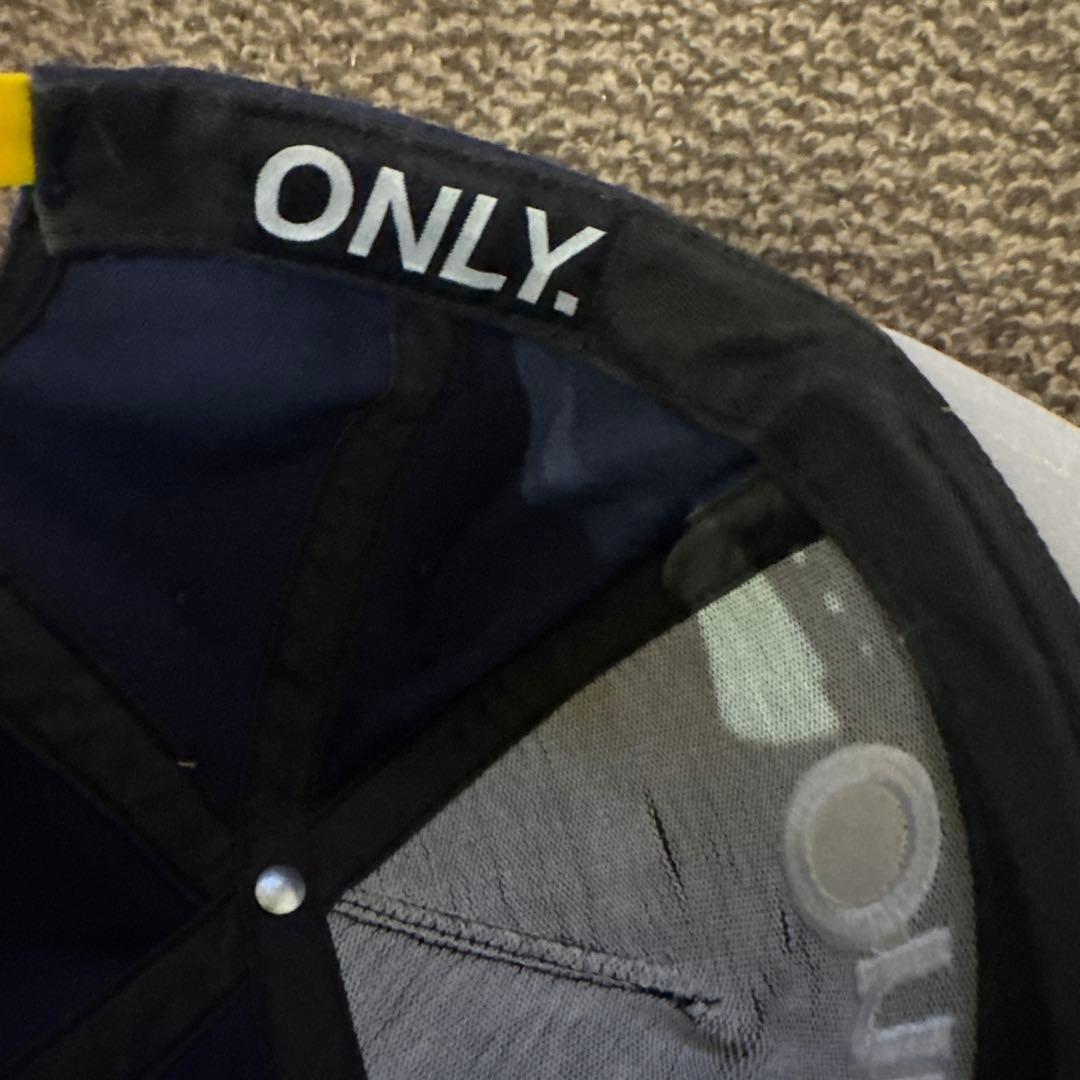 【USA製】Only New York ネイビー/イエロー キャップ