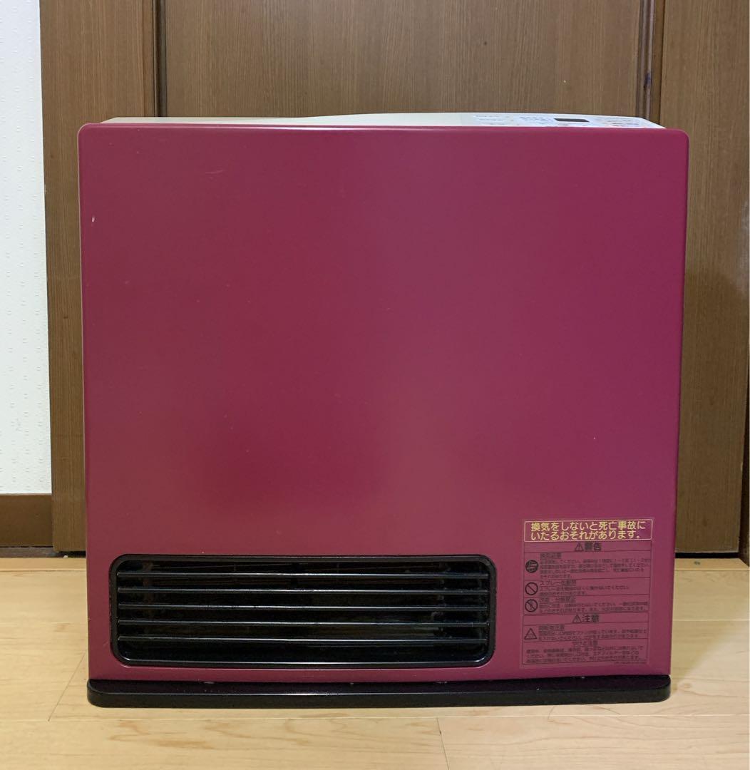値下げ！【美品】リンナイ　都市ガスファンヒーター　RC-M4001E　ホース付