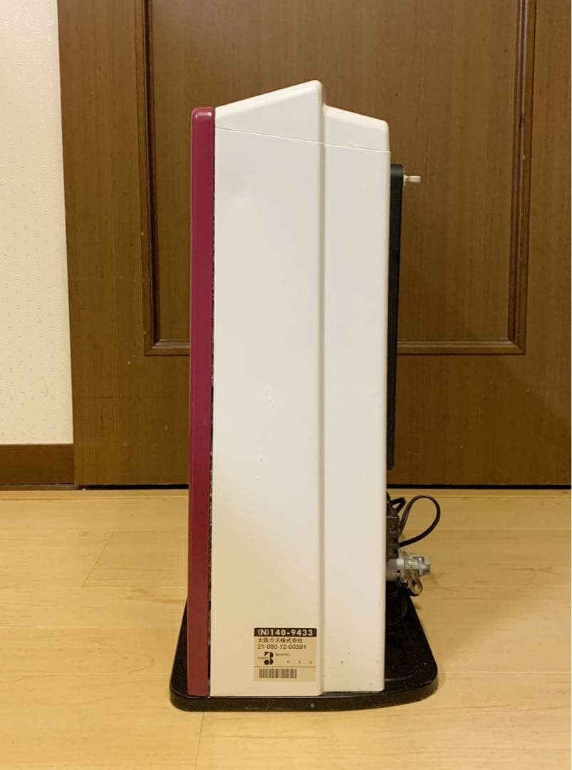 値下げ！【美品】リンナイ　都市ガスファンヒーター　RC-M4001E　ホース付