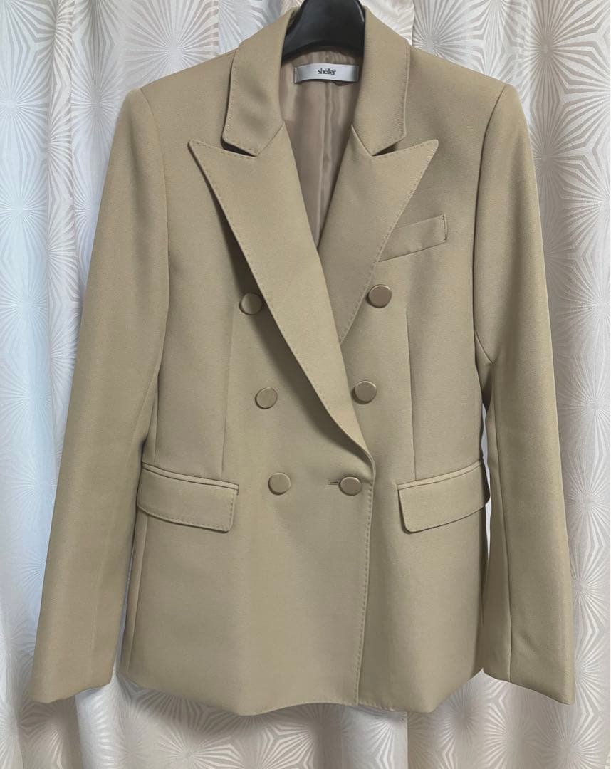 ジャケット・アウター sheller double breasted tailored jacket